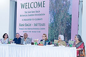 Speakers - fr L Hutokshi Rustomfram, Cyrus Guzder, D.M. Sukthankar, Dr. Pheroza Godrej, Nayana Kathpalia, Sumaira Abdulali